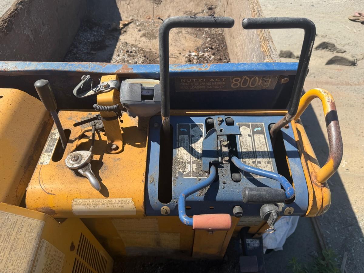 Minidumper / Beltedumper - 800 kg lastekapasitet