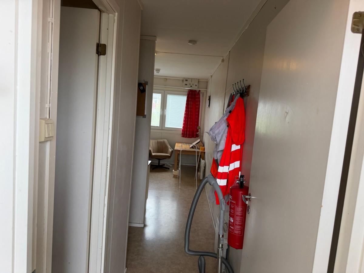 1 stykk formannskapsbrakke selges