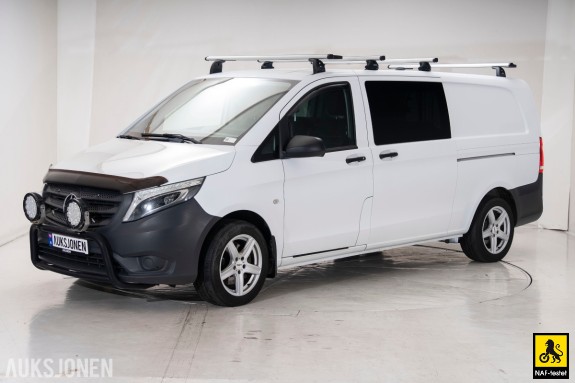 2017 Mercedes-Benz VITO 2.1 D 190HK 4MATIC AUT HENGERFESTE KAMERA VARMER SKYVEDØRER