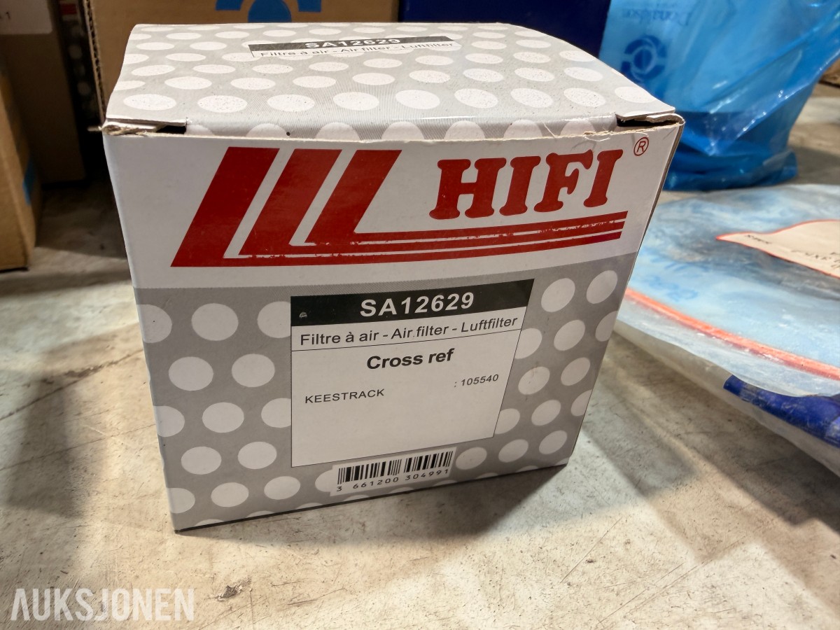 Parti med Filtre og Reservedeler til Anleggsmaskiner