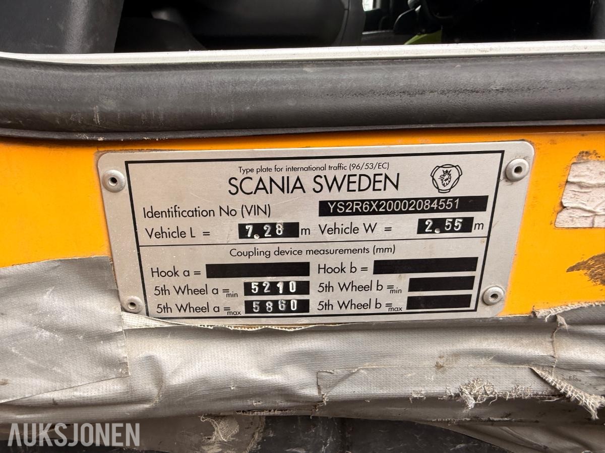 2013 Scania R569 trekkvogn 650000km EURO5