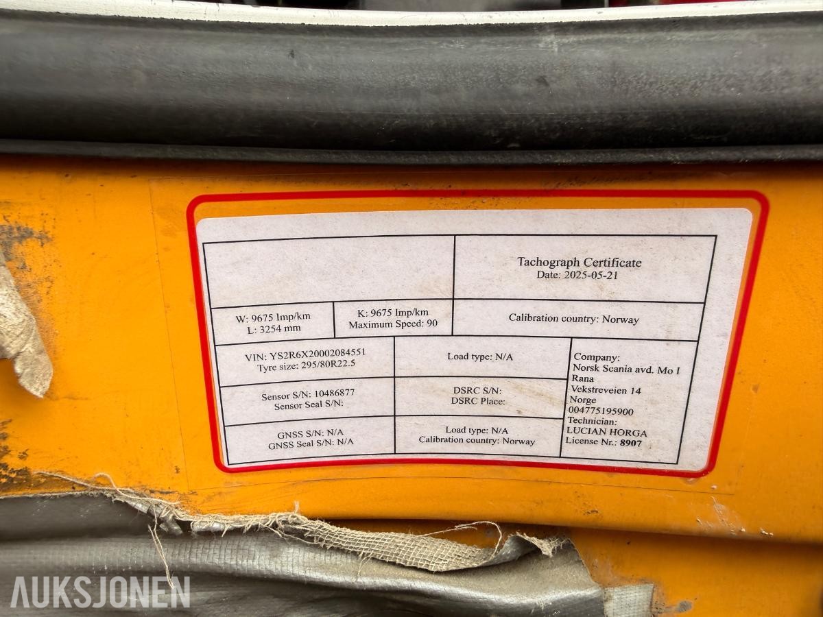 2013 Scania R569 trekkvogn 650000km EURO5