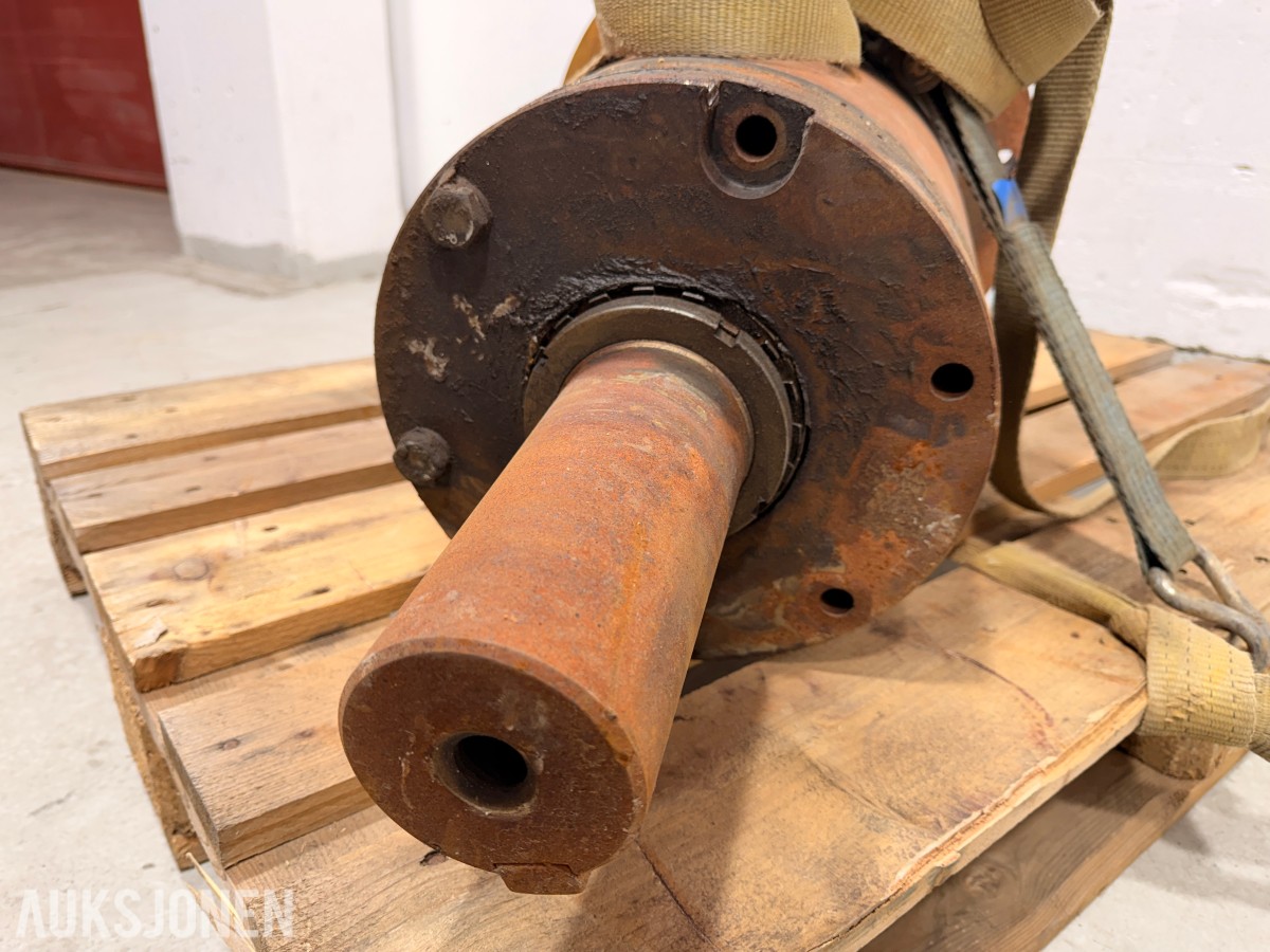 Trommel med flenser - maskinkomponent, 327 kg
