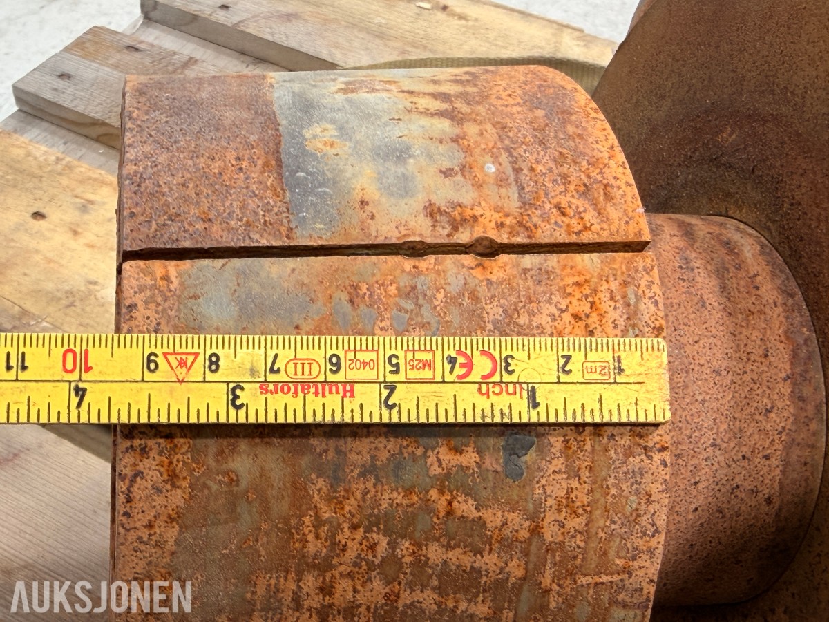 Trommel med flenser - maskinkomponent, 327 kg