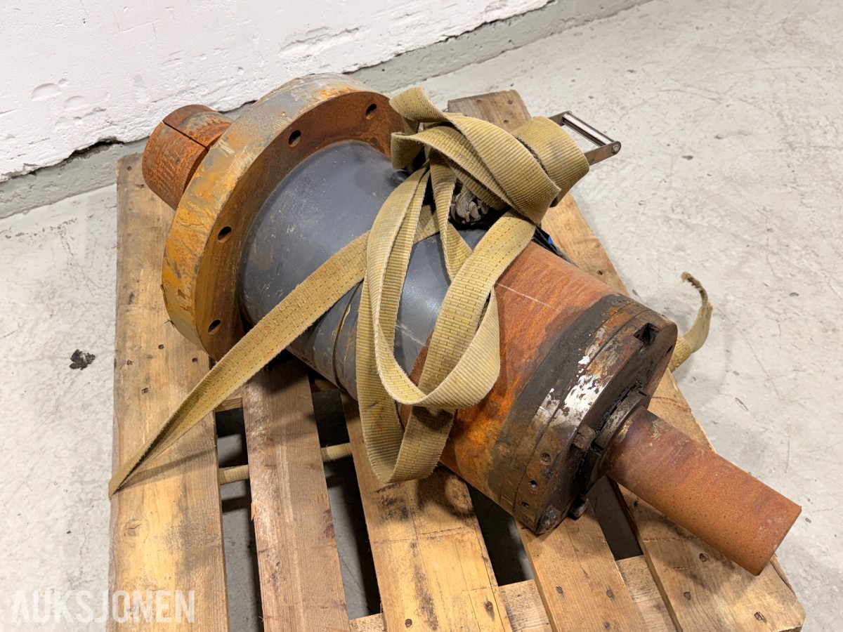 Trommel med flenser - maskinkomponent, 327 kg