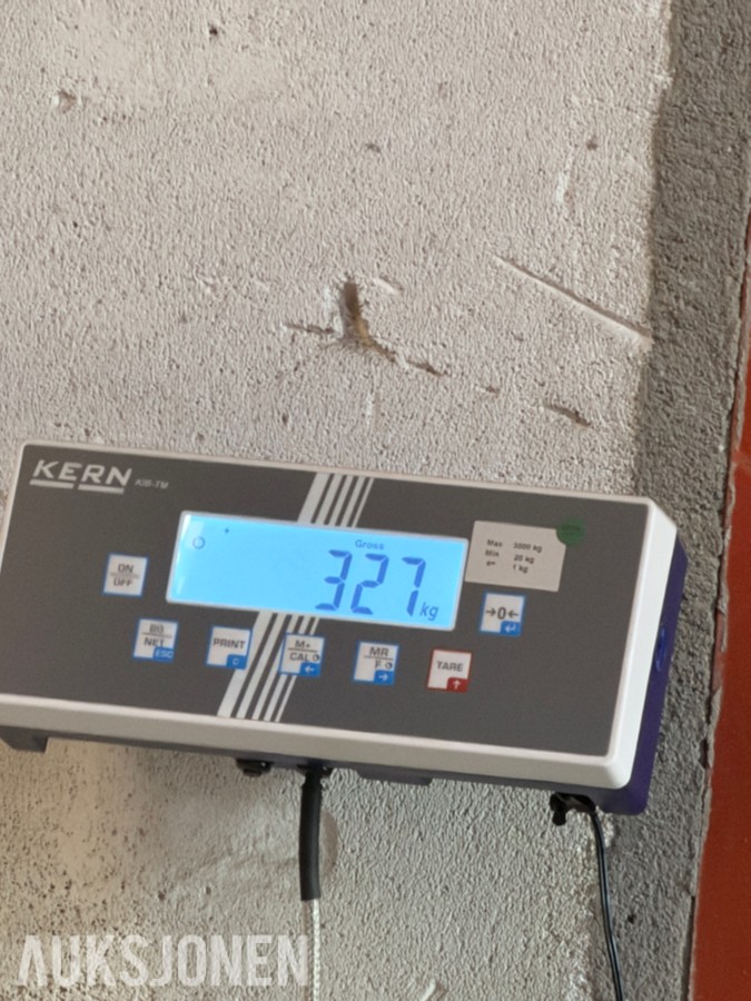 Trommel med flenser - maskinkomponent, 327 kg
