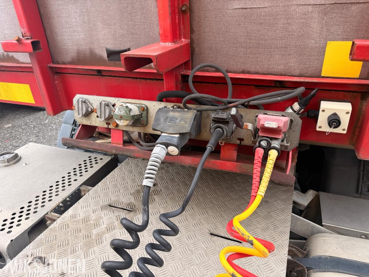 2007 Broshuis 3-akslet maskinsemitrailer / plattformtralle – 50 tonn totalvekt