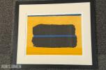 3 innrammede signerte serigrafier av Walter Fusi