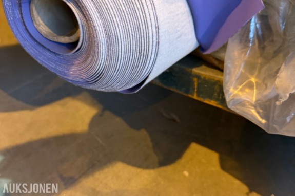 PVC-duk/kunstskinn på rull - ca. 25 meter - Farge Lavendel - til trekking av interiør, møbler etc. - høy kvalitet!
