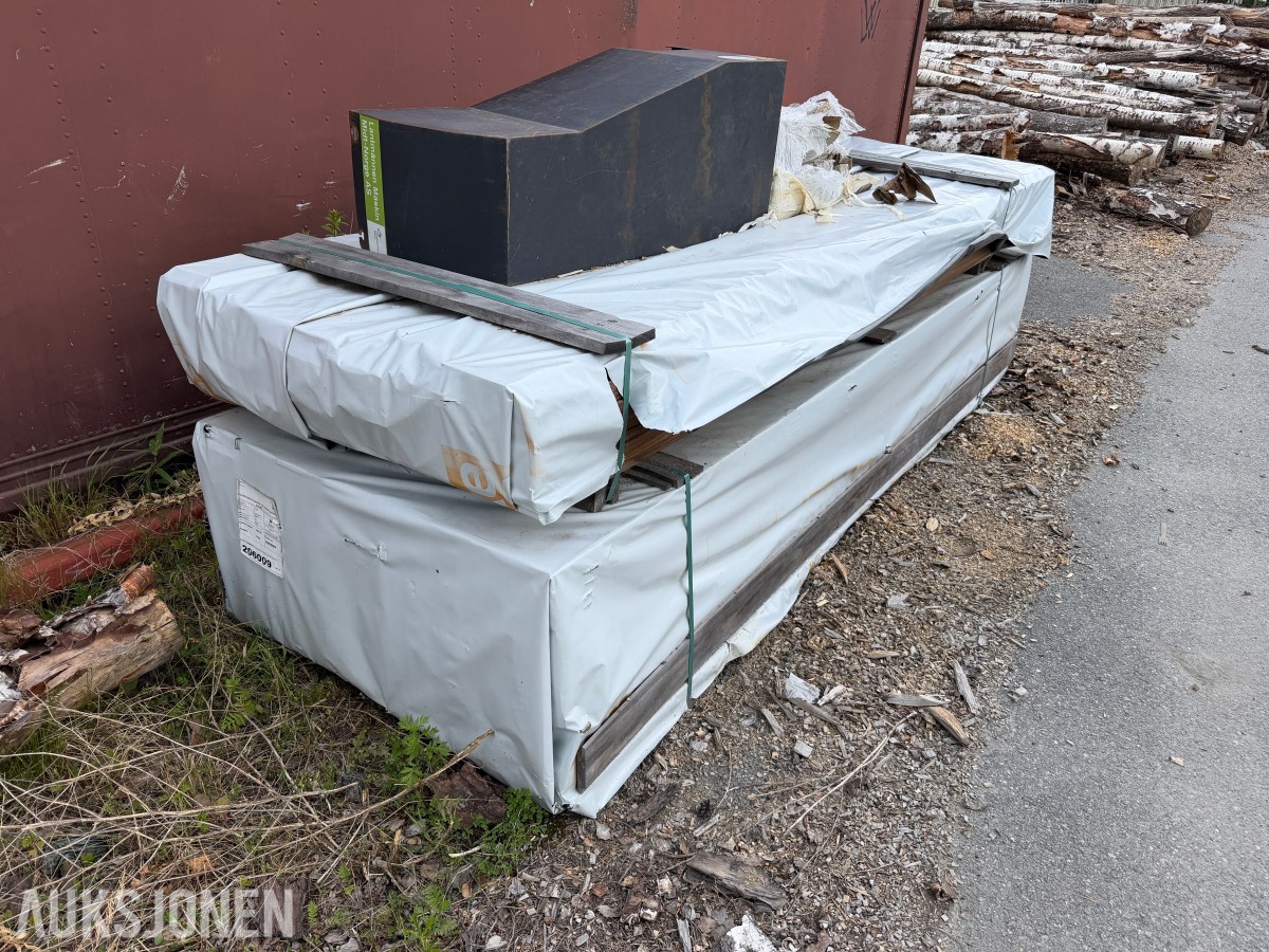 Kebony Radiata terrassebord, smooth 22x142mm / Ca. 700lm totalt