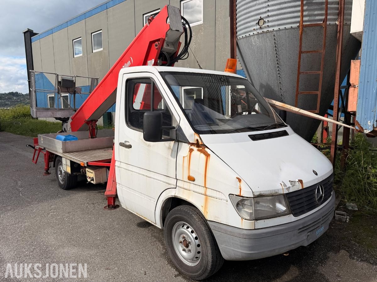 Mercedes-Benz 308D liftbil m/ Multitel EC20 arbeidsplattform – Rep Objekt 