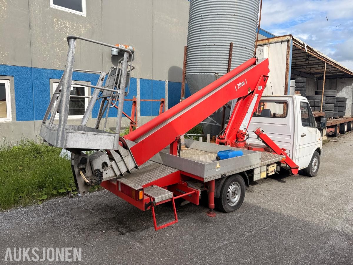 Mercedes-Benz 308D liftbil m/ Multitel EC20 arbeidsplattform – Rep Objekt 