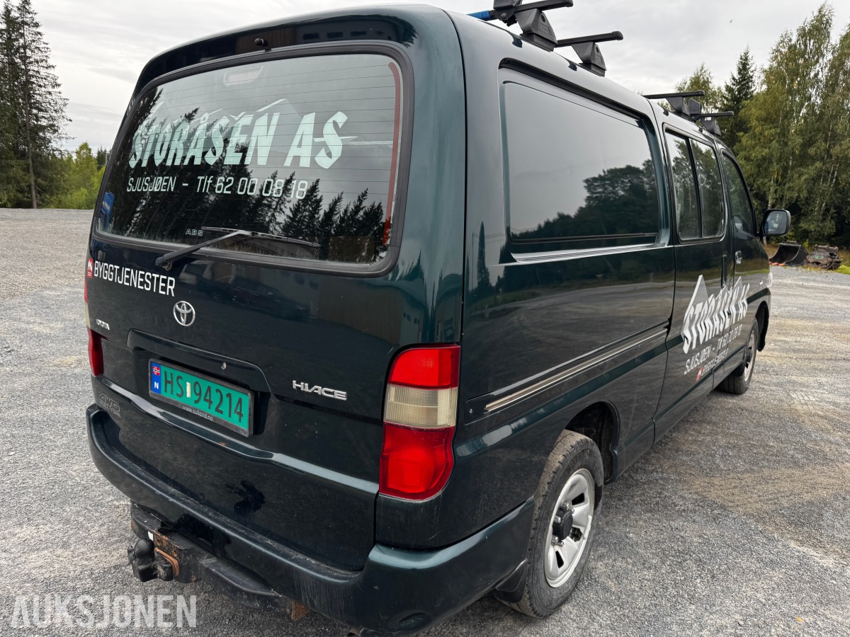 2008 Toyota HIACE 2.5-117 D 4WD