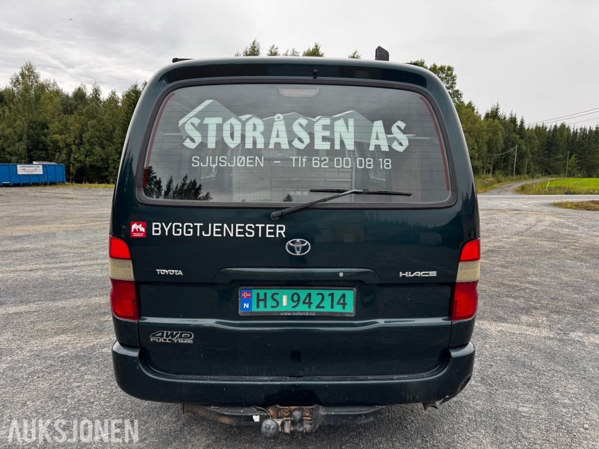 2008 Toyota HIACE 2.5-117 D 4WD