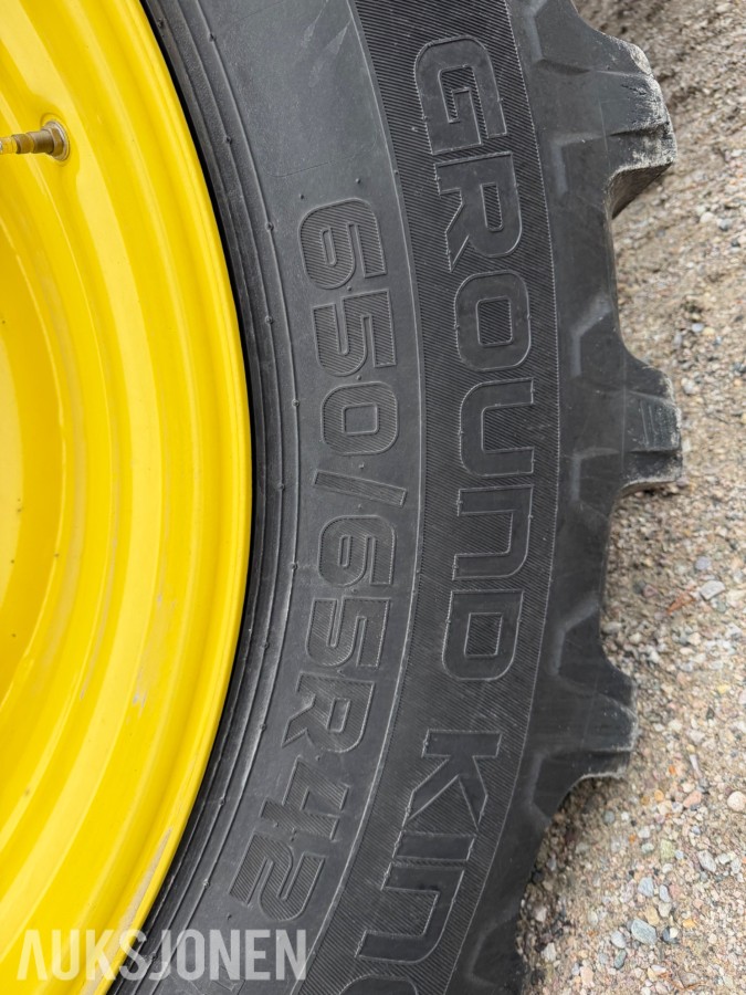 2018 John Deere 6155 R m/frontlaster og fronthydraulikk 50km/t EU-ok