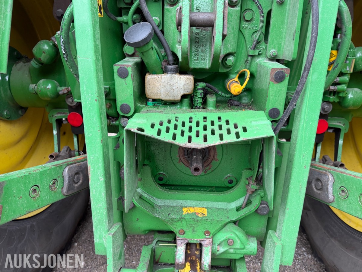 2018 John Deere 6155 R m/frontlaster og fronthydraulikk 50km/t EU-ok