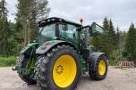 2018 John Deere 6155 R  m/frontlaster og fronthydraulikk 50km/t EU-ok