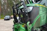 2018 John Deere 6155 R  m/frontlaster og fronthydraulikk 50km/t EU-ok