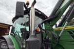 2018 John Deere 6155 R  m/frontlaster og fronthydraulikk 50km/t EU-ok