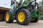 2018 John Deere 6155 R  m/frontlaster og fronthydraulikk 50km/t EU-ok