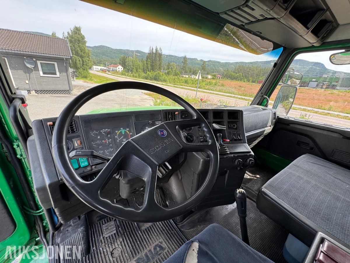 1991 Scania T113HL6X2L 32038Z Tippbil - Snutebil