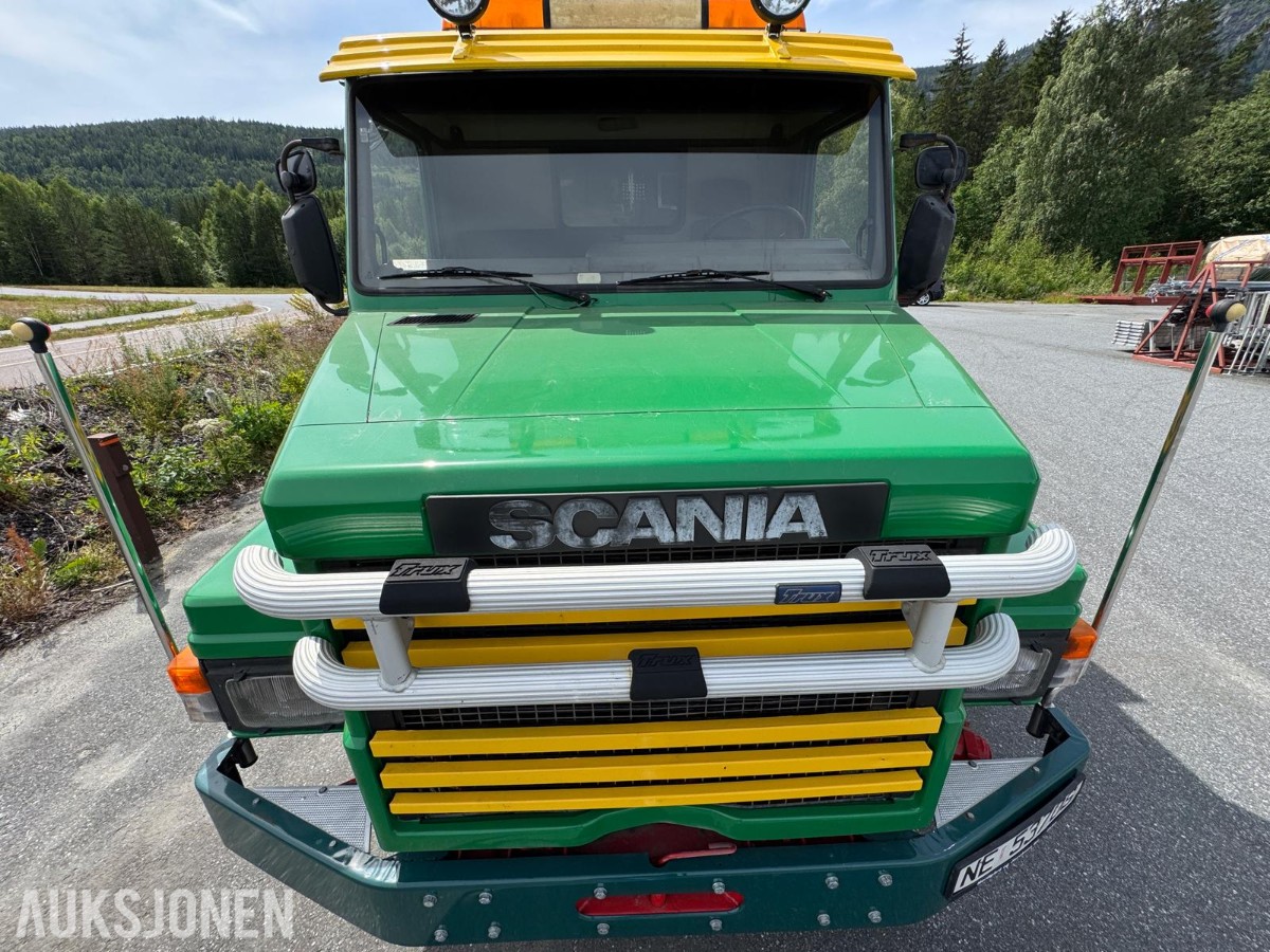 1991 Scania T113HL6X2L 32038Z Tippbil - Snutebil