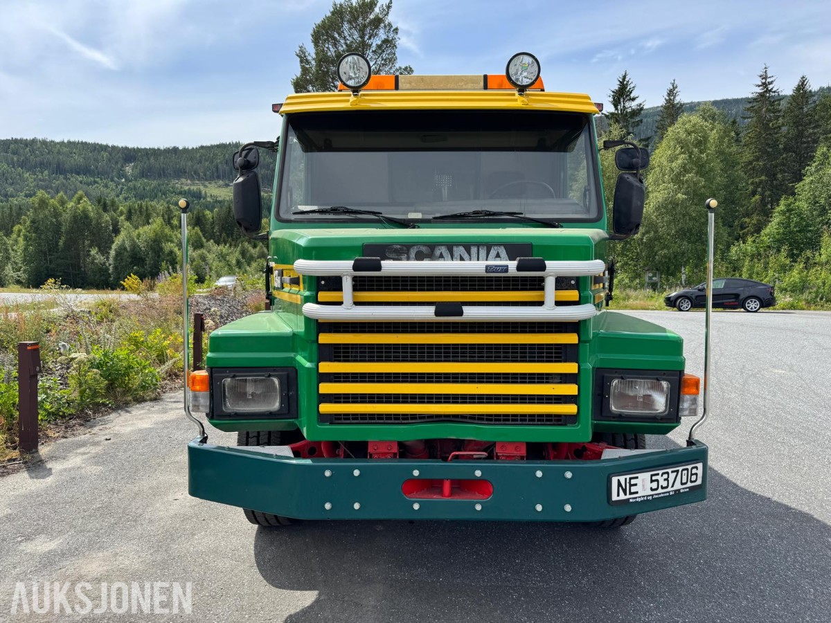 1991 Scania T113HL6X2L 32038Z Tippbil - Snutebil