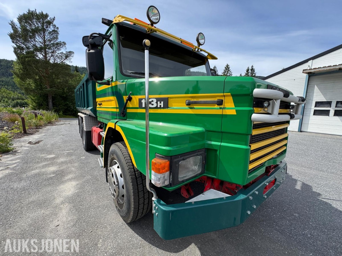 1991 Scania T113HL6X2L 32038Z Tippbil - Snutebil