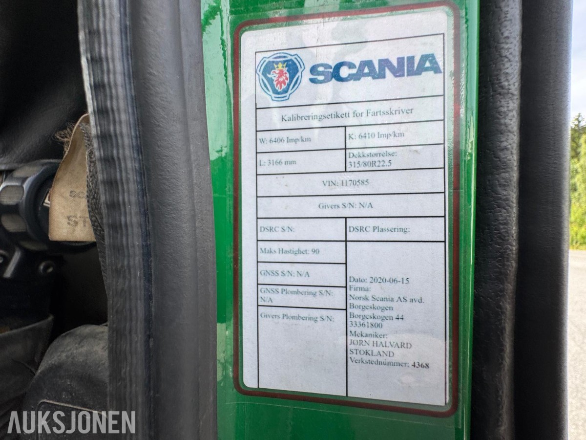 1991 Scania T113HL6X2L 32038Z Tippbil - Snutebil