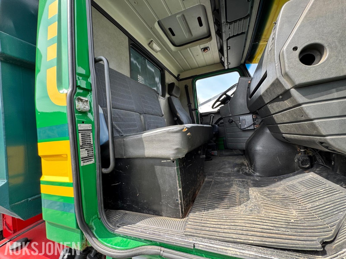 1991 Scania T113HL6X2L 32038Z Tippbil - Snutebil