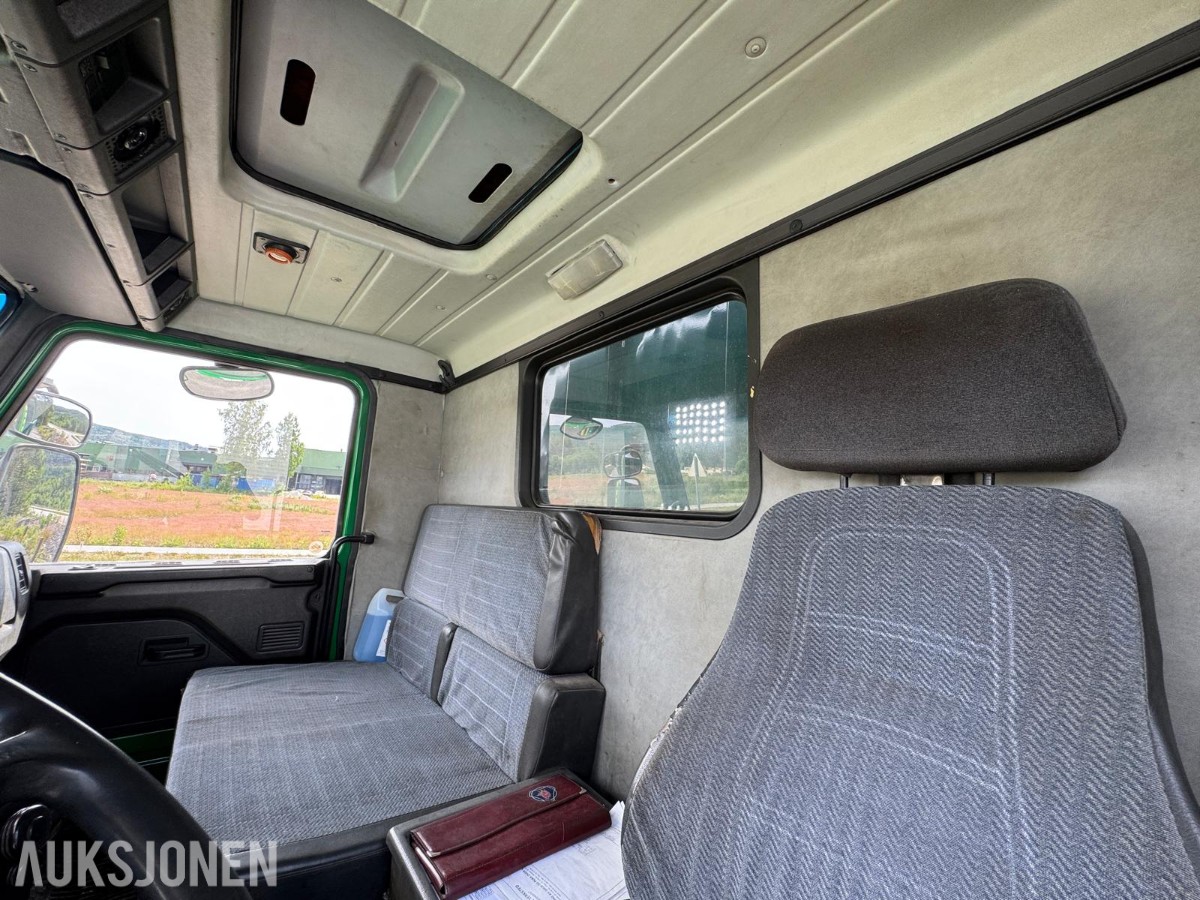 1991 Scania T113HL6X2L 32038Z Tippbil - Snutebil