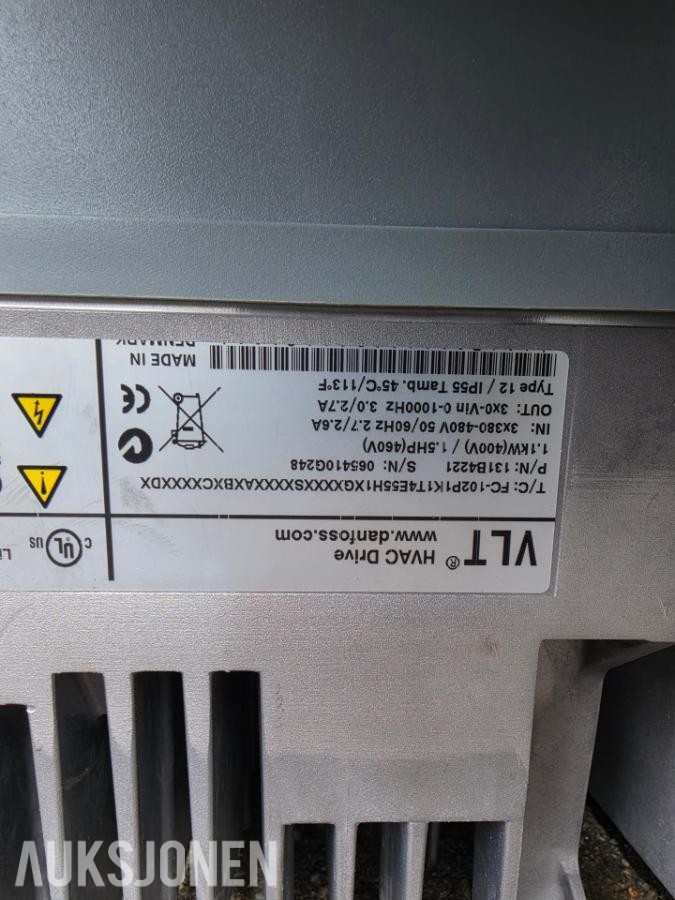 2015 Danfoss Frekvensomformer