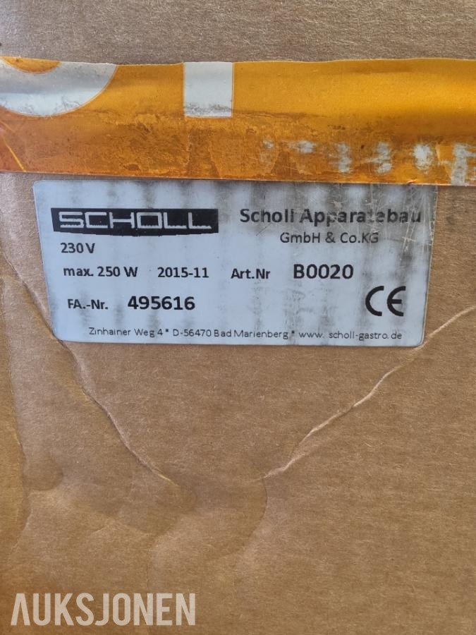 5stk Varmelampe Scholl Apparatebau GmbH & Co