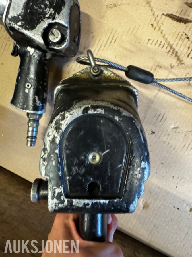 Trykkluftverktøy - muttertrekkere 5 stk - 3/4``