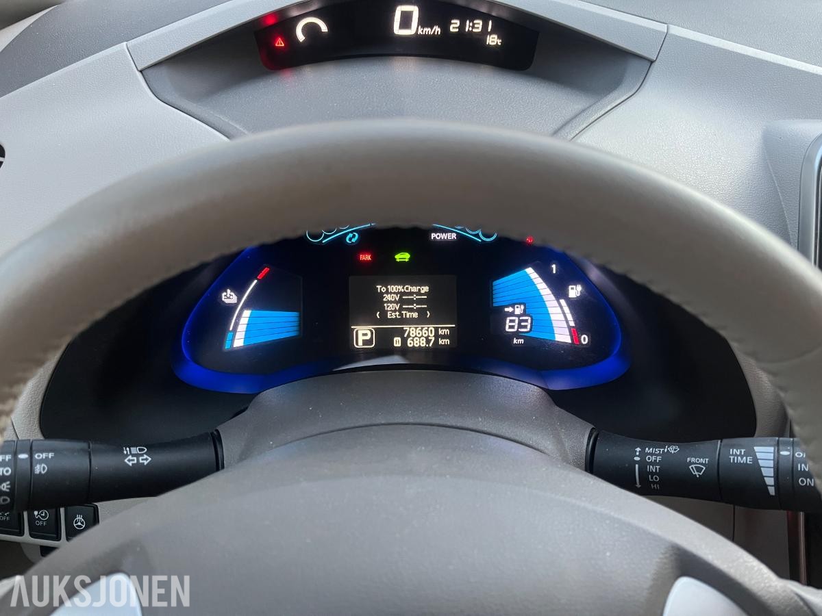 2012 Nissan Leaf S+V dekk, EU ok til 06.2028