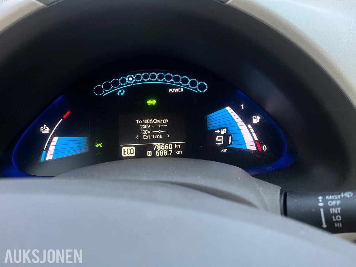 2012 Nissan Leaf S+V dekk, EU ok til 06.2028