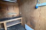 Innredet verkstedcontainer/arbeidsbod
