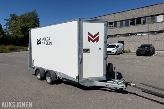 2021 Ifor Williams BV126G 7' Skaphenger – 3.500 kg totalvekt – Rampe og sidedør