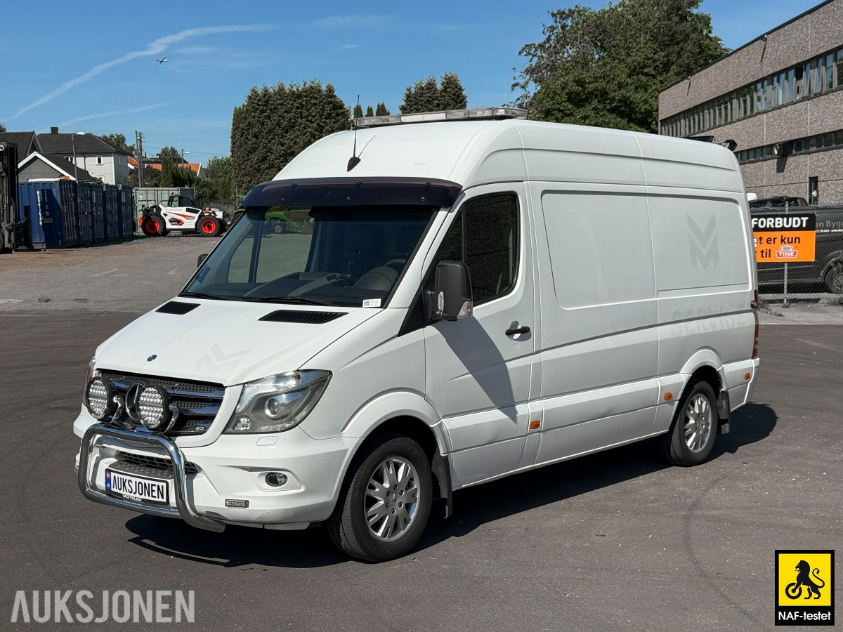 2014 Mercedes-Benz Sprinter 163HK AUTOMAT HENGERFESTE INNREDNING VARMER KAMERA