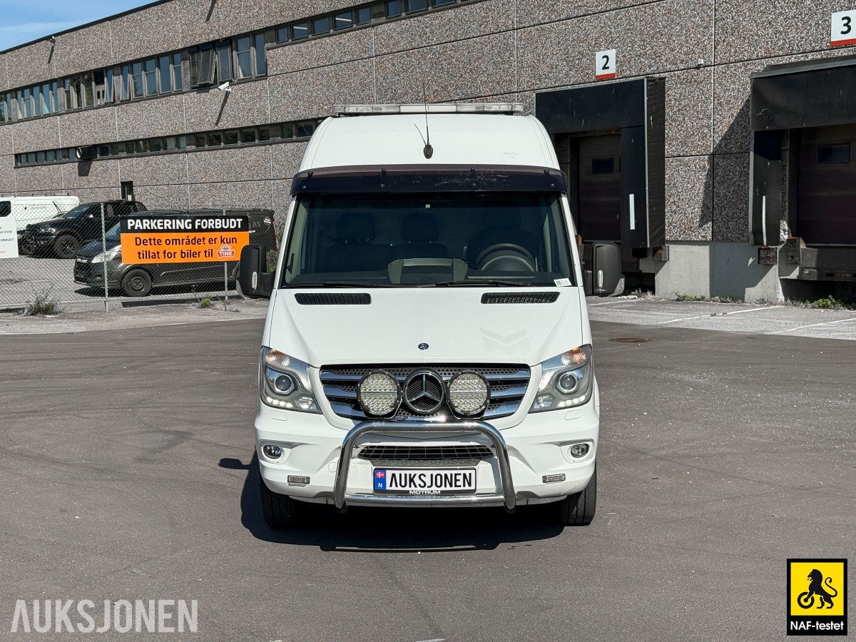 2014 Mercedes-Benz Sprinter 163HK AUTOMAT HENGERFESTE INNREDNING VARMER KAMERA
