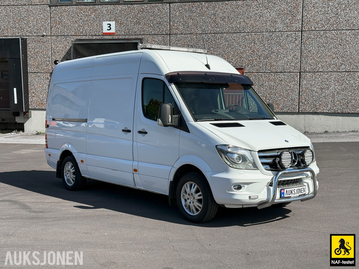 2014 Mercedes-Benz Sprinter 163HK AUTOMAT HENGERFESTE INNREDNING VARMER KAMERA