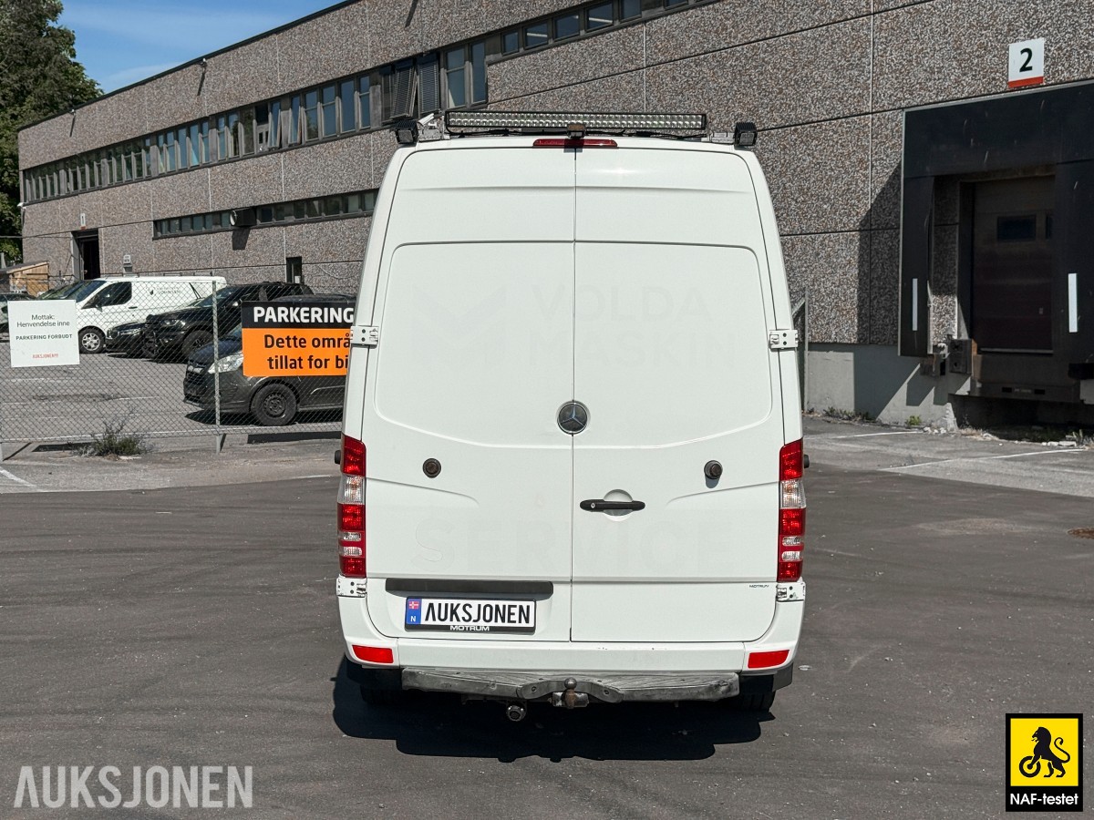 2014 Mercedes-Benz Sprinter 163HK AUTOMAT HENGERFESTE INNREDNING VARMER KAMERA