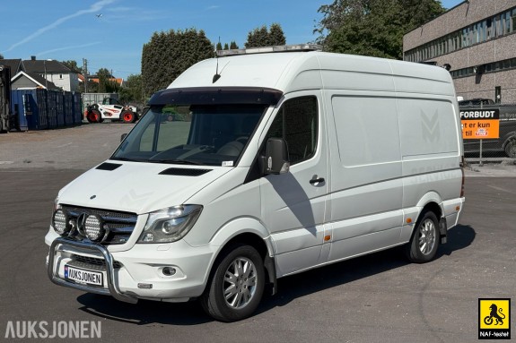 2014 Mercedes-Benz Sprinter 163HK AUTOMAT HENGERFESTE INNREDNING VARMER KAMERA