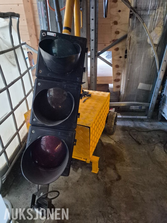 2 Stk Trafikklys på tralle - Rep objekt