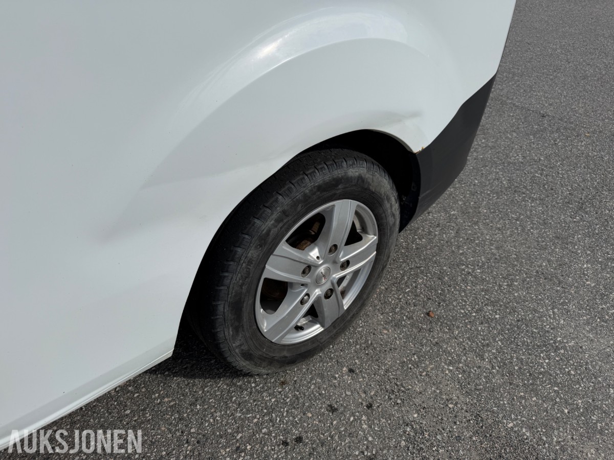 Ford Transit Custom varebil - Arbeids-/varsellys på tak -