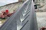 2008 Powerscreen Chieftain 2100X mobilt sikteverk m/reservedelscontainer 
