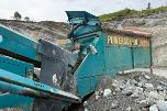 2008 Powerscreen Chieftain 2100X mobilt sikteverk m/reservedelscontainer 