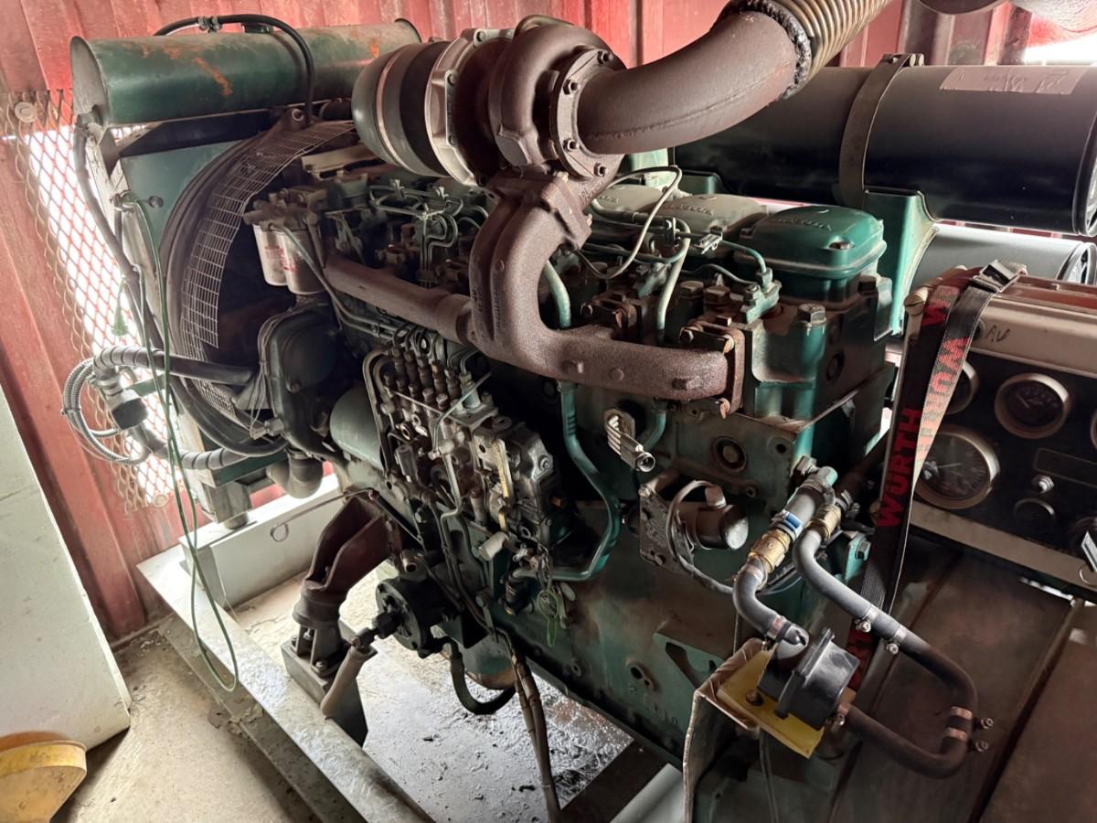 Volvo dieselaggregat med Stamford generator