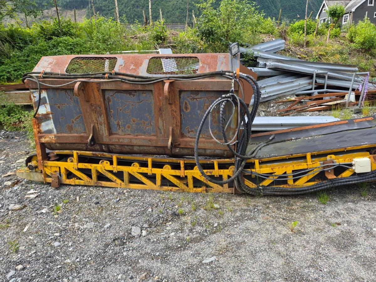Transportbånd med skuff - Rep objekt