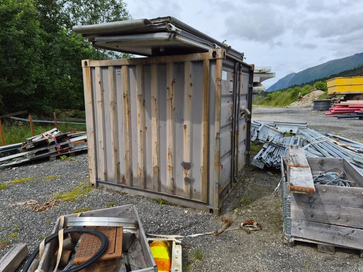 2 stk. containere – lager-/verkstedcontainere